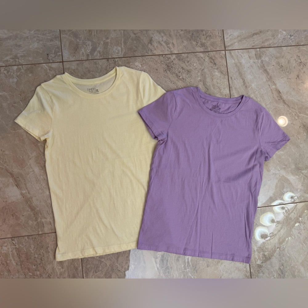 Time And Tru TShirts XSmall Lot of 2